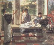 Catullus Reading his  Poems at Lesbia's House (mk23) tadema